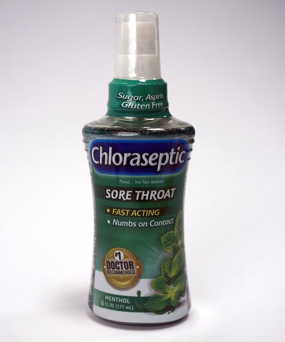 Chloraseptic Sore Throat Spray 177ml - Mint 2