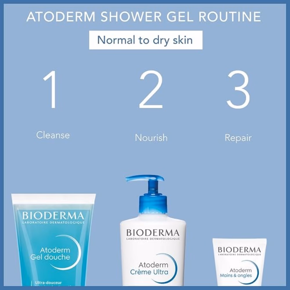 Bioderma Atoderm Shower Gel 200ml 3