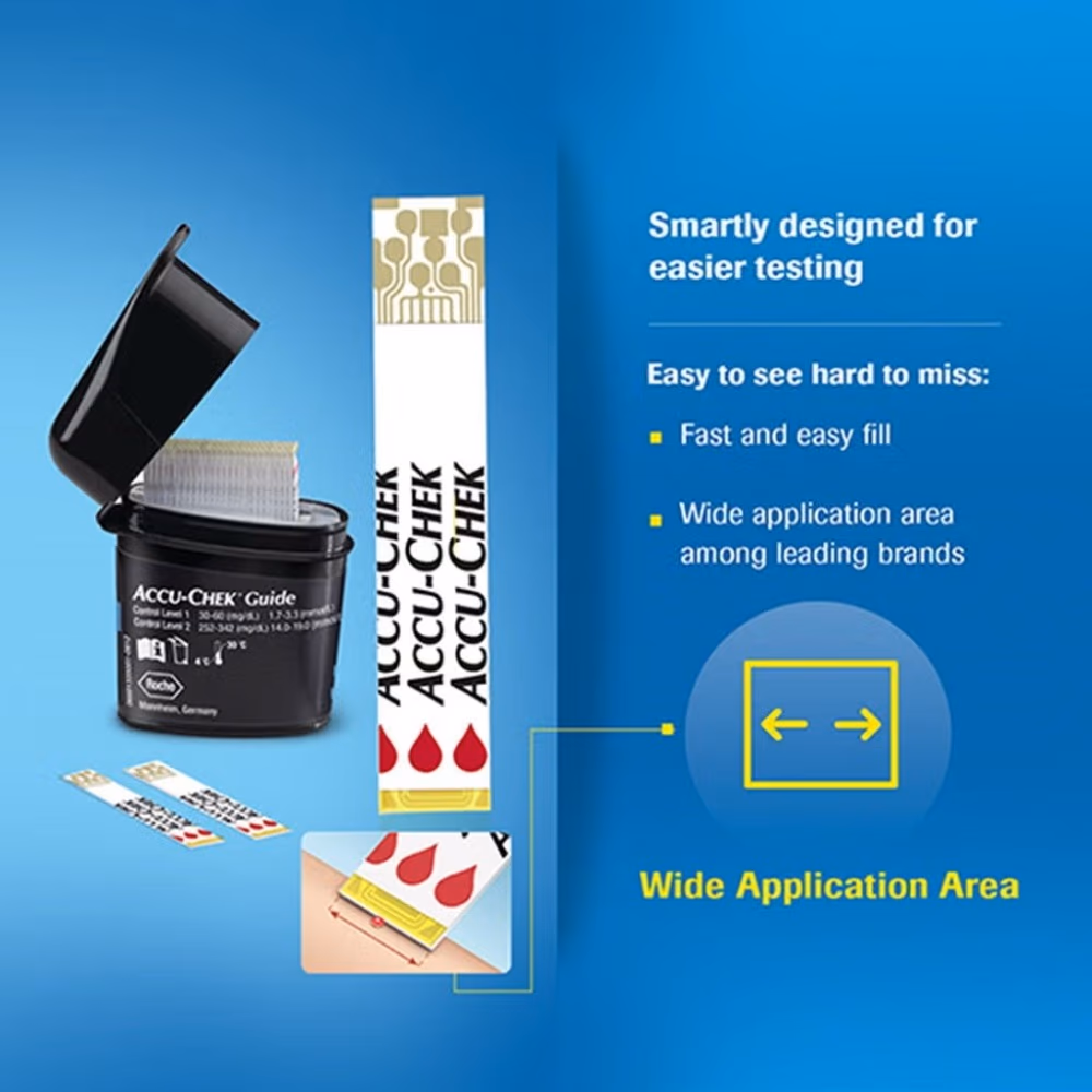 Accu Chek Guide Strips 50 Strips 3