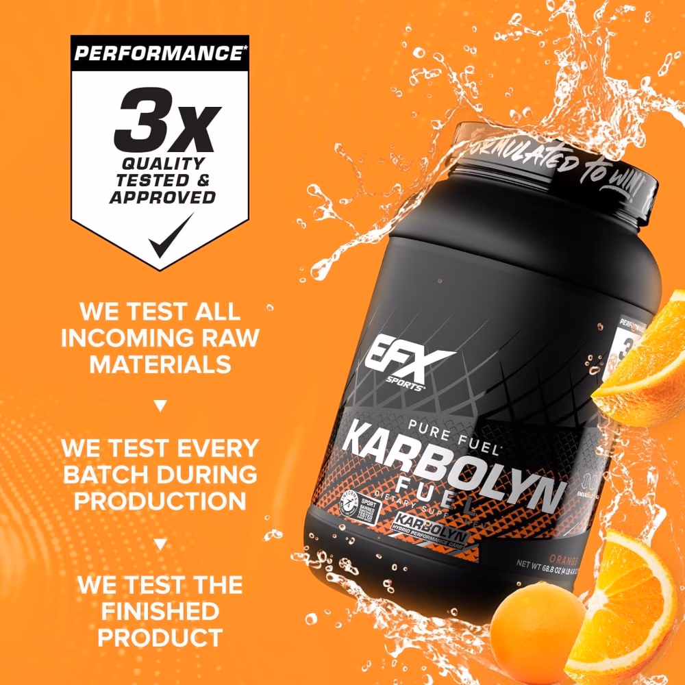 EFX Sports Karbolyn Fuel Orange 4LB 4