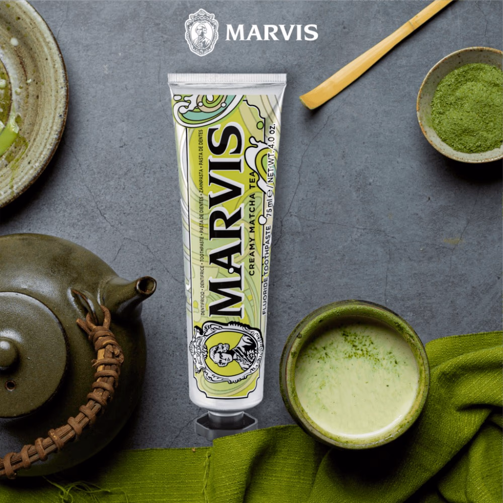 Marvis Creamy Matcha Tea Toothpaste 25ml 5