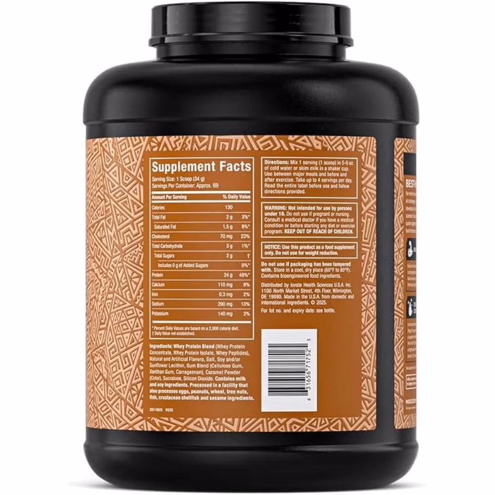 MuscleTech NitroTech 100% Whey Gold Dulce De Leche 5.10lbs 3