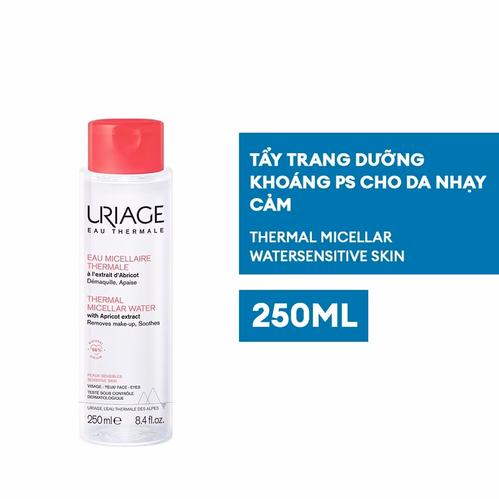 Uriage Thermal Micellar Water Apricot Sens 250ml 3