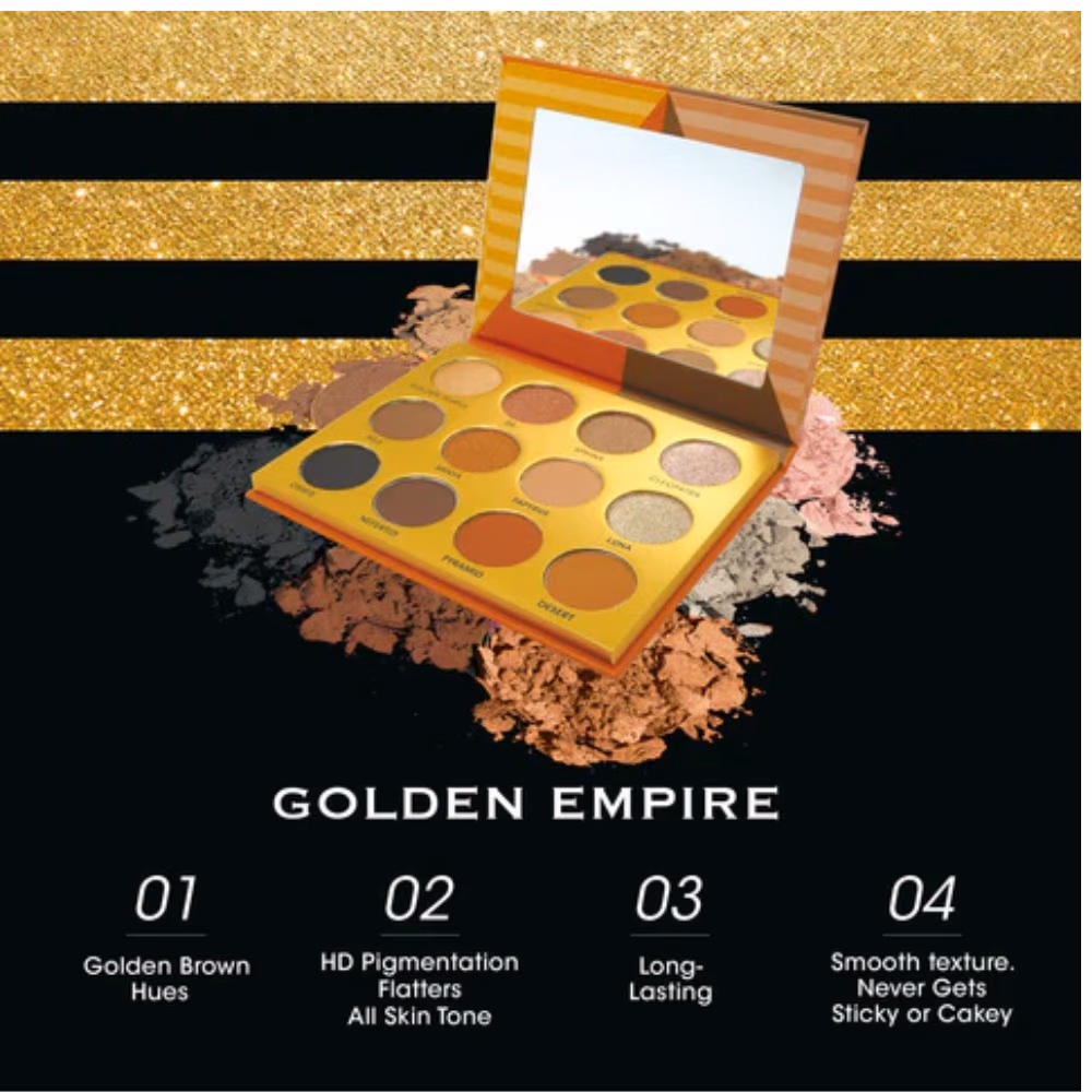 Secret of Pharaoh Eyeshadow Palette Golden Empire 2