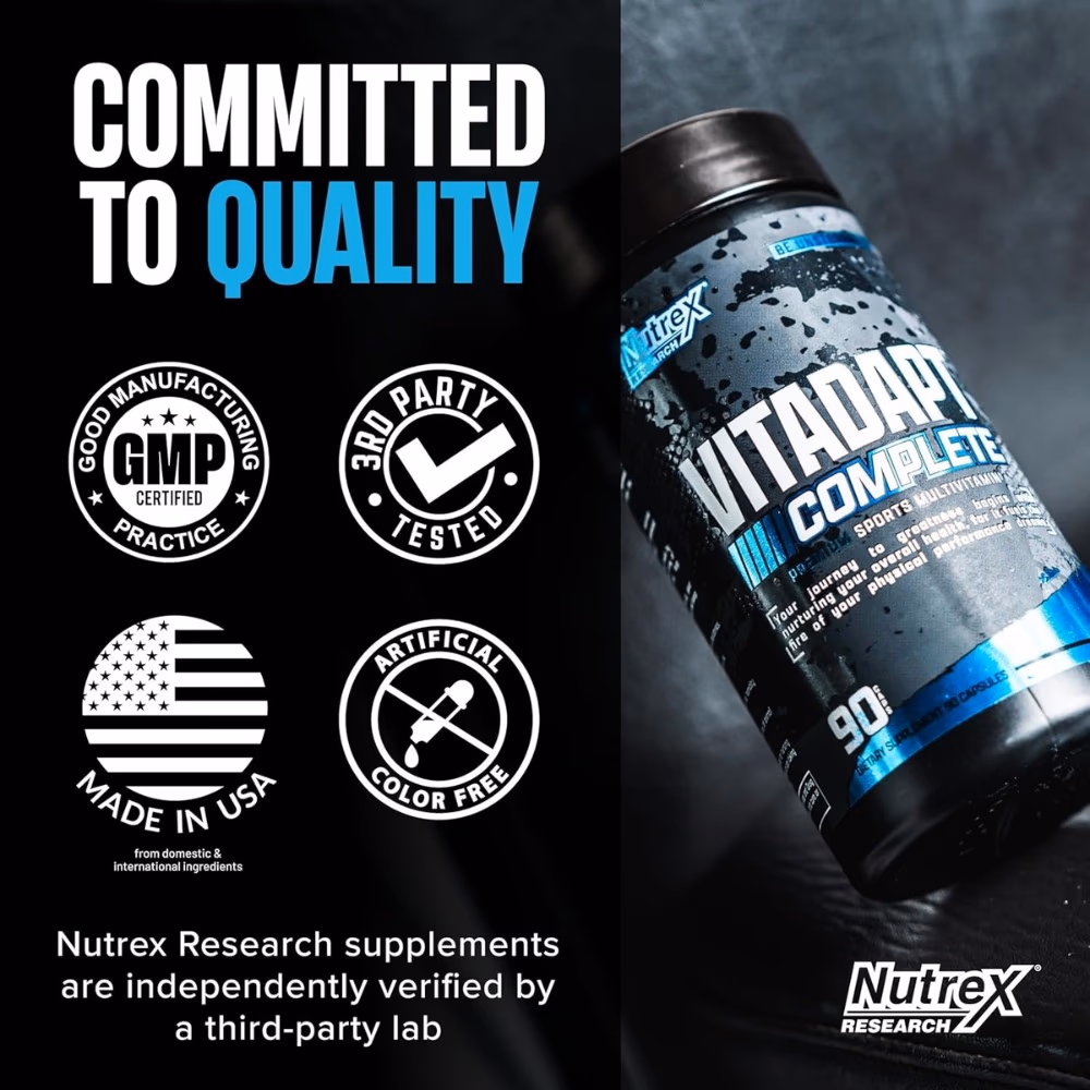 Nutrex Vitadapt Complete Capsules 90s – Multivitamin & Adaptogen Supplement 2
