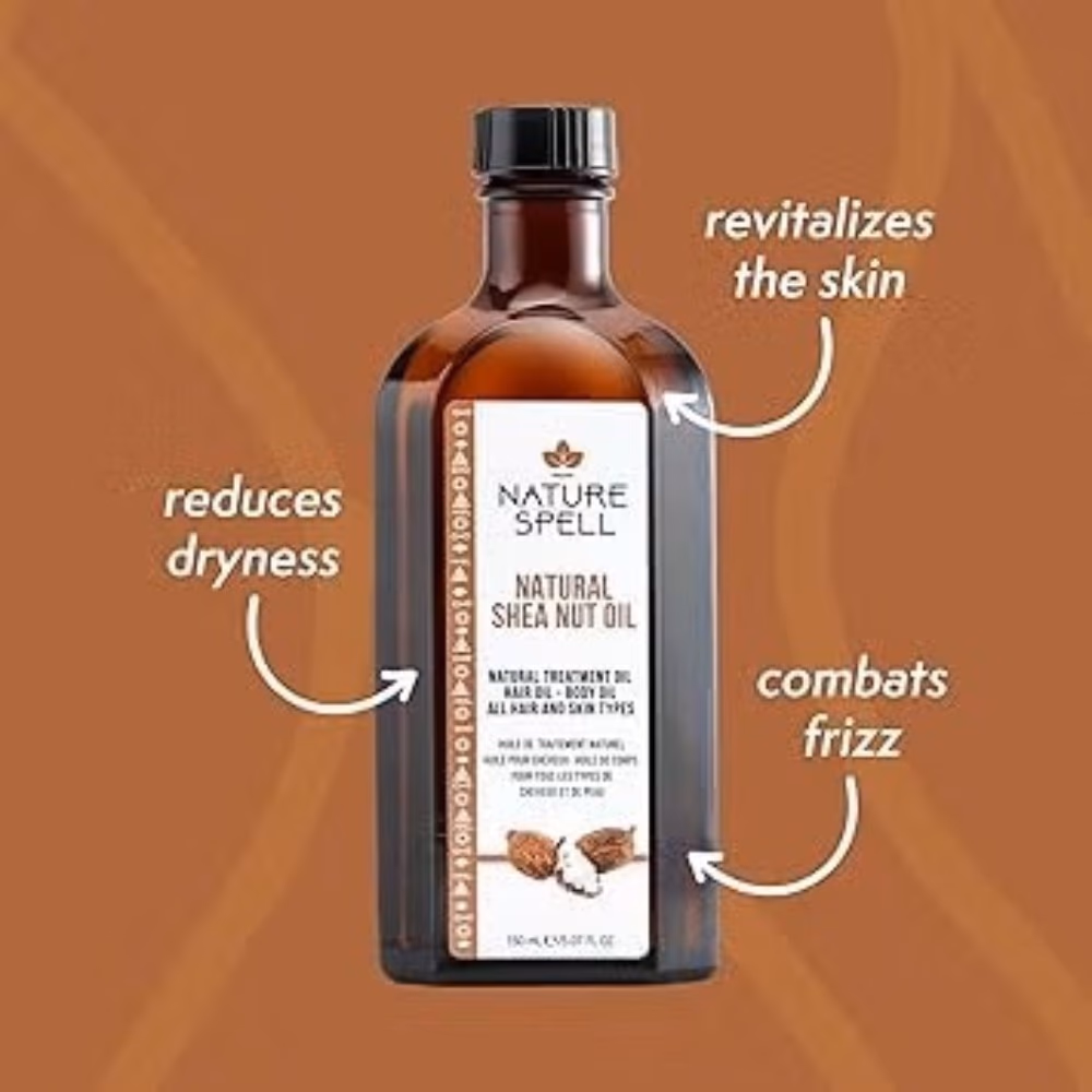 Nature Spell Natural Shea Nut Oil 150ml 2