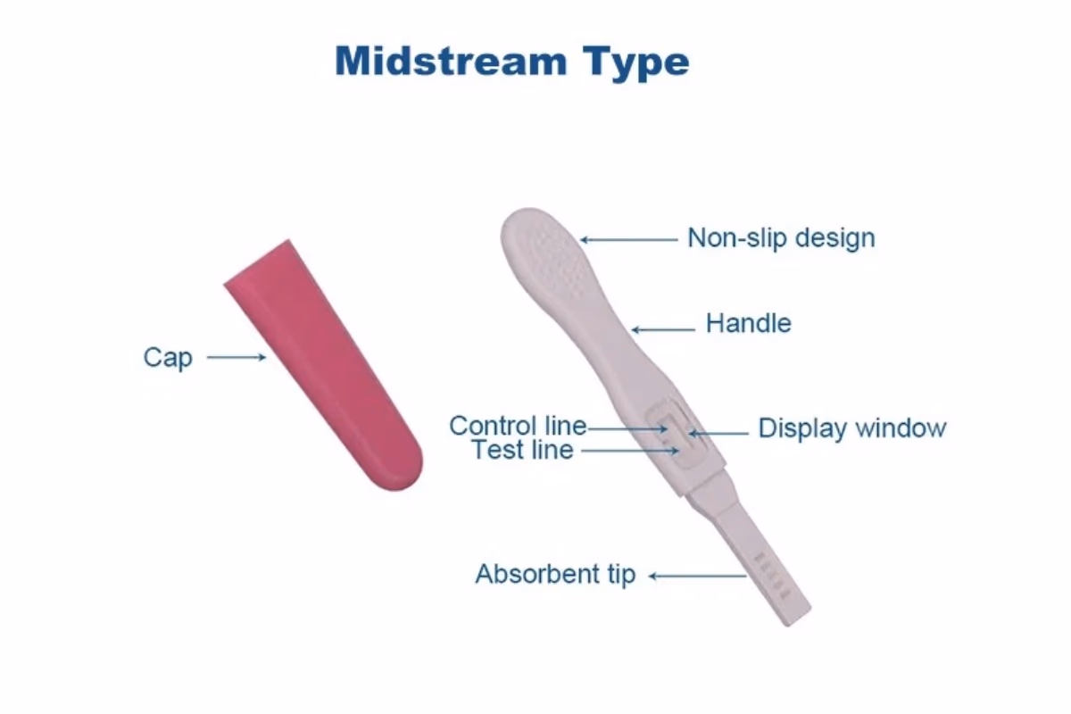 Gyno Pregnancy HCG Test Midstream 3