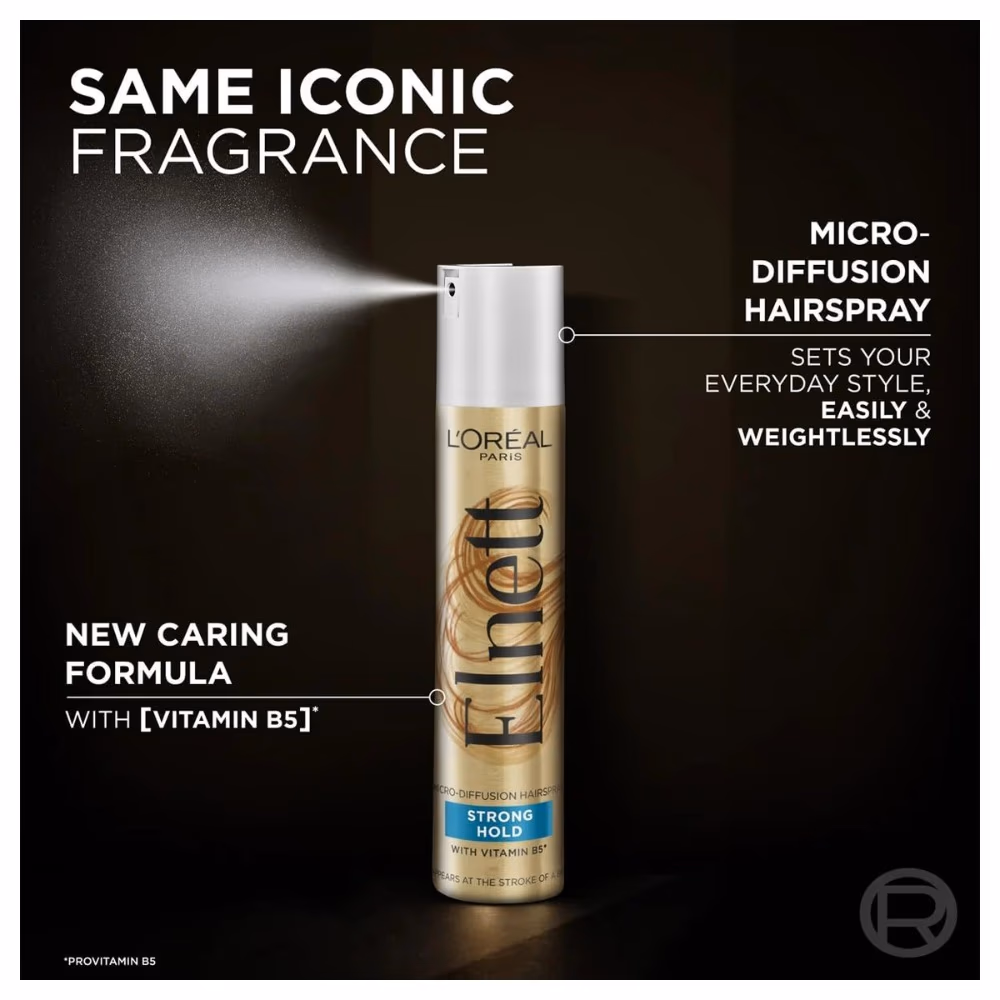 LOreal Elnett Strong Hold Hair Spray 400 ml 4