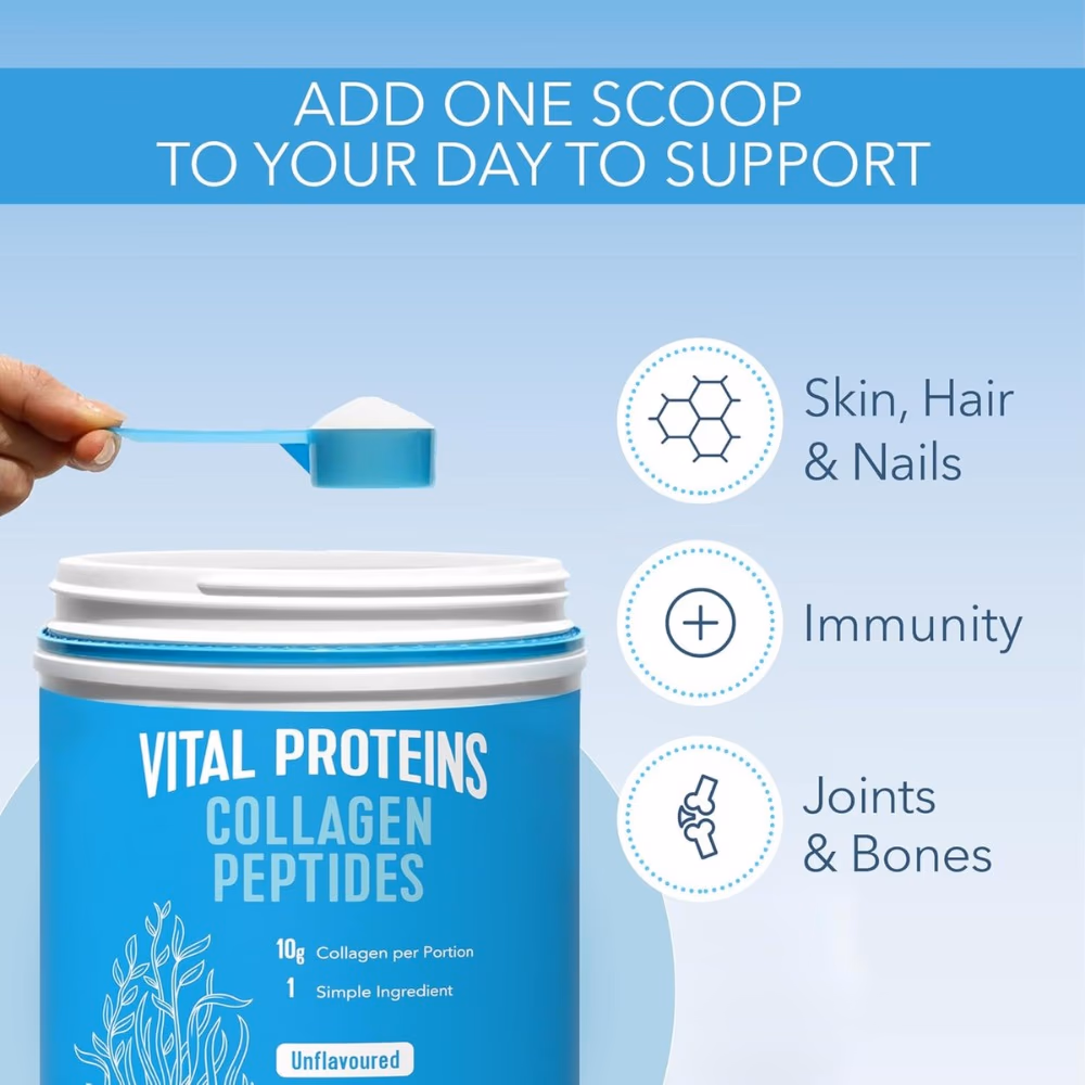 Vital Proteins Unflavoured Collagen Peptides Powder 567Gm (Cow) 4