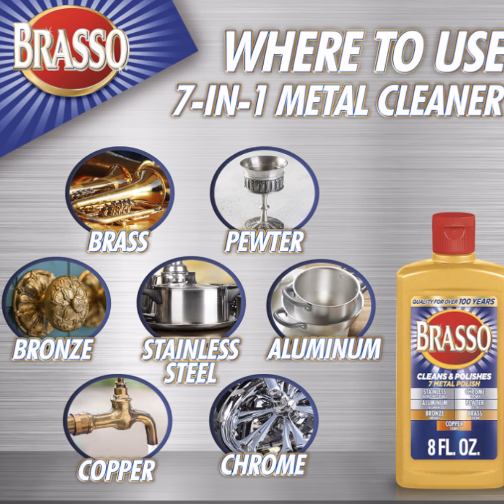 Brasso 7 Metal Polish 236ml 3