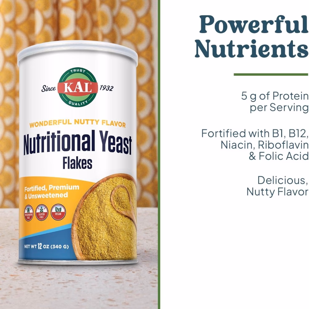 KAL Nutritional Yeast Flakes 340g 3