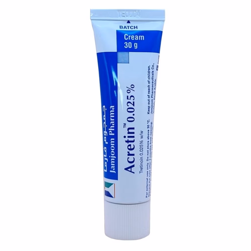Acretin 0.025% Cream 30 g – Dermatologist Recommended Retinoid for Acne And Wrinkles 3