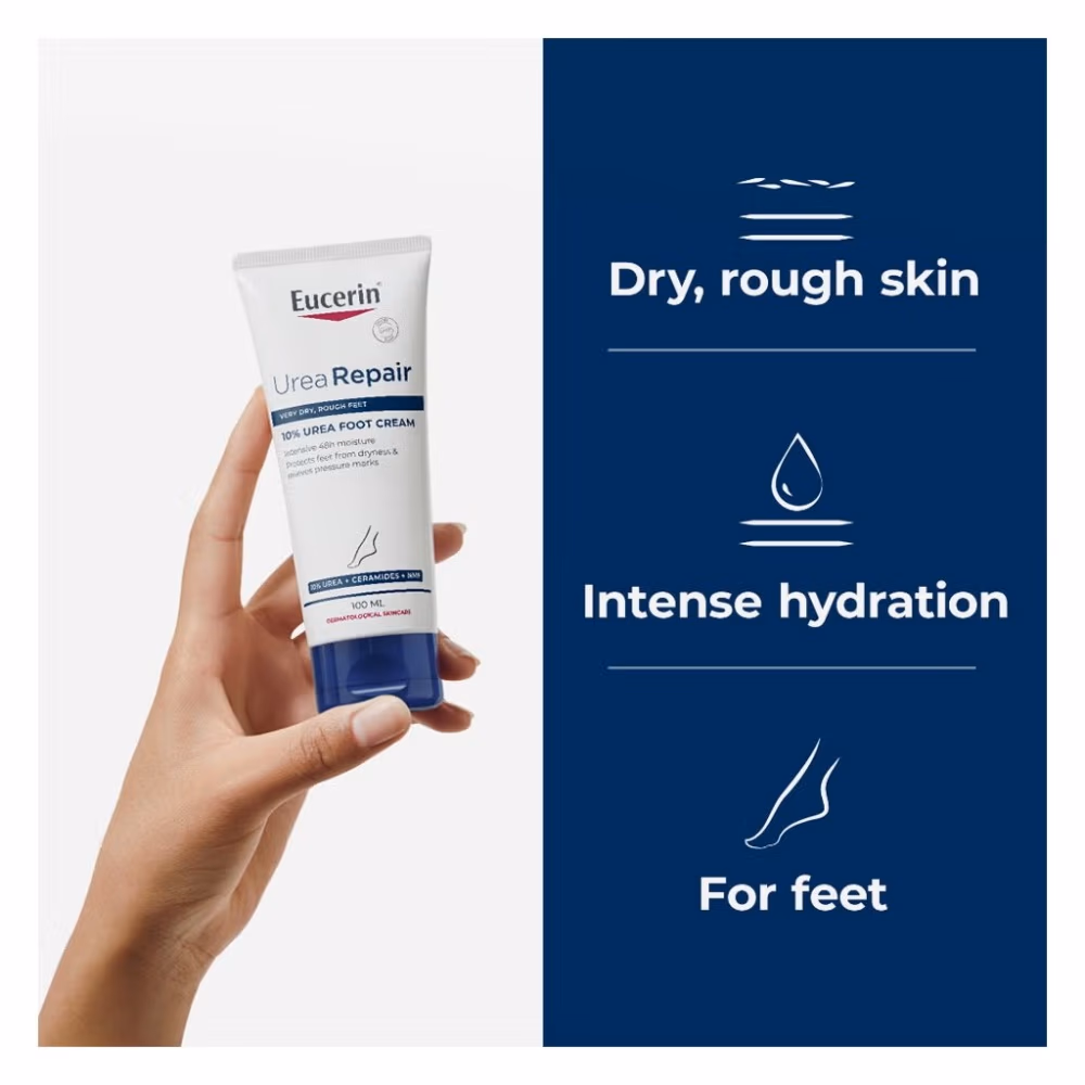 Eucerin 10% Urea Repair Plus Foot Cream 100ml 2