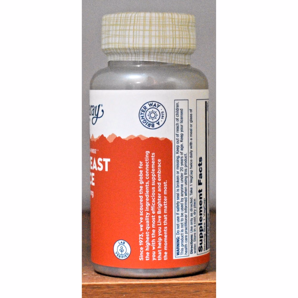 Solaray Red Yeast Rice 600mg 90 Veg Caps 2