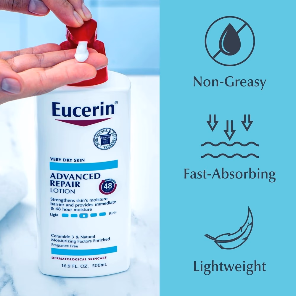 Eucerin Advanced Repair Lotion 500ml 3