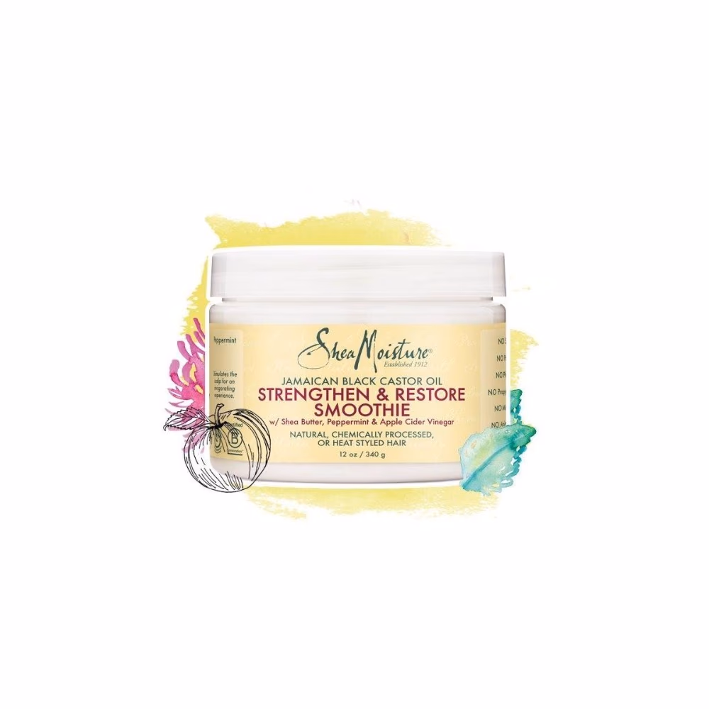 Shea Moisture Jamaican Black Castor Oil Strengthen and Restore Smoothie 340g 3