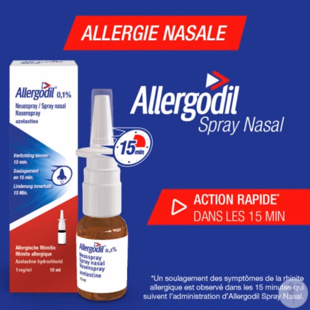 Allergodil 0.1% Nasal Spray 10ml  4