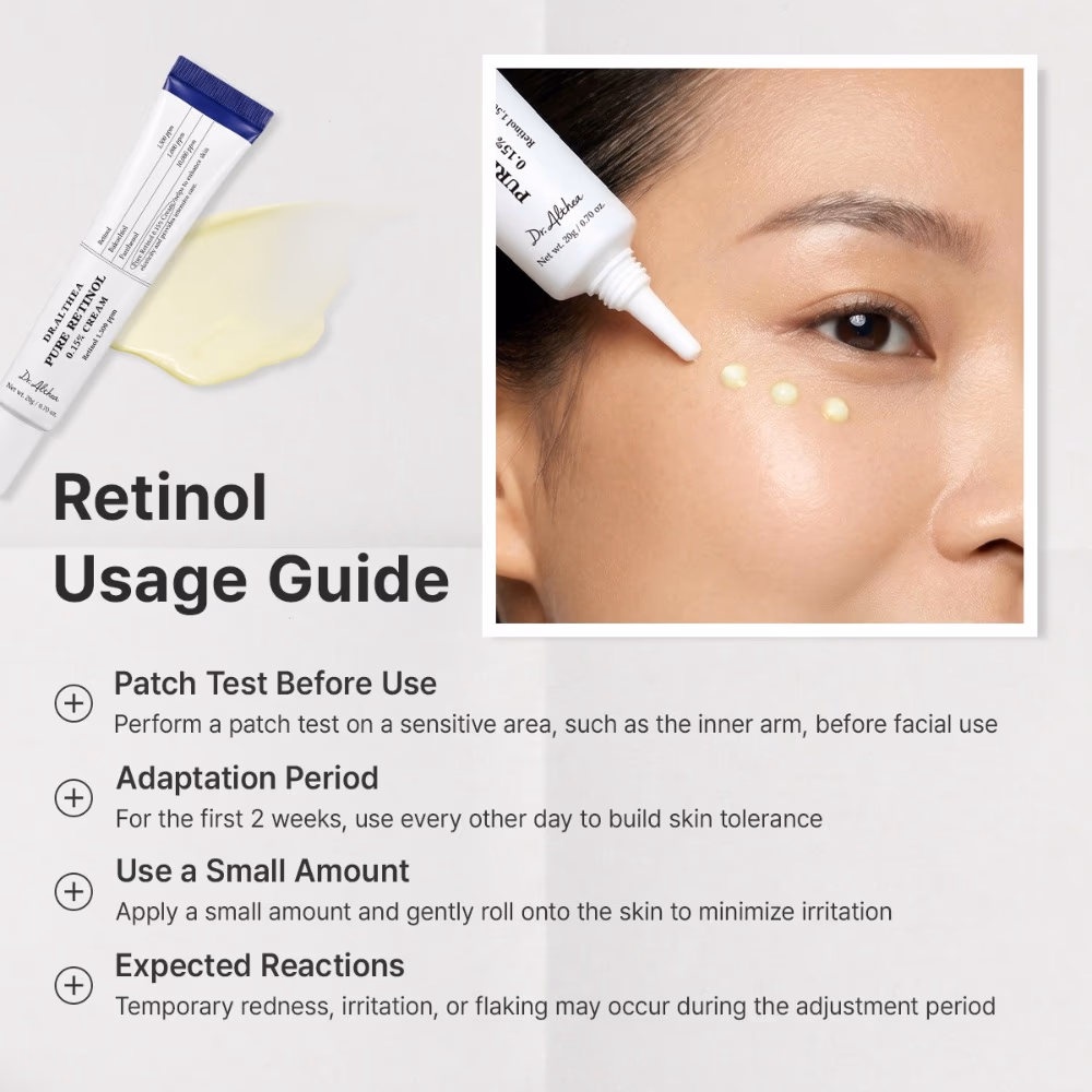 Dr. Althea Pure Retinol 0.15% Cream 20g 3
