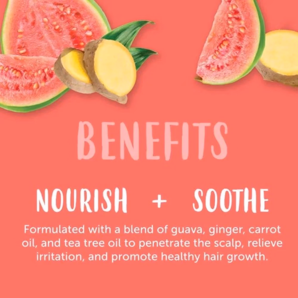Cantu Guava & Ginger Scalp Pre-Poo Treatment 180ml  2