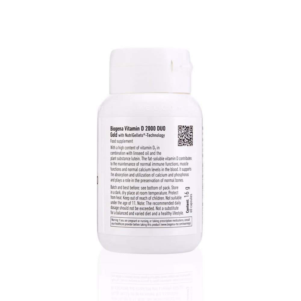Biogena Vitamin D 2000 Duo 60 Capsules 3