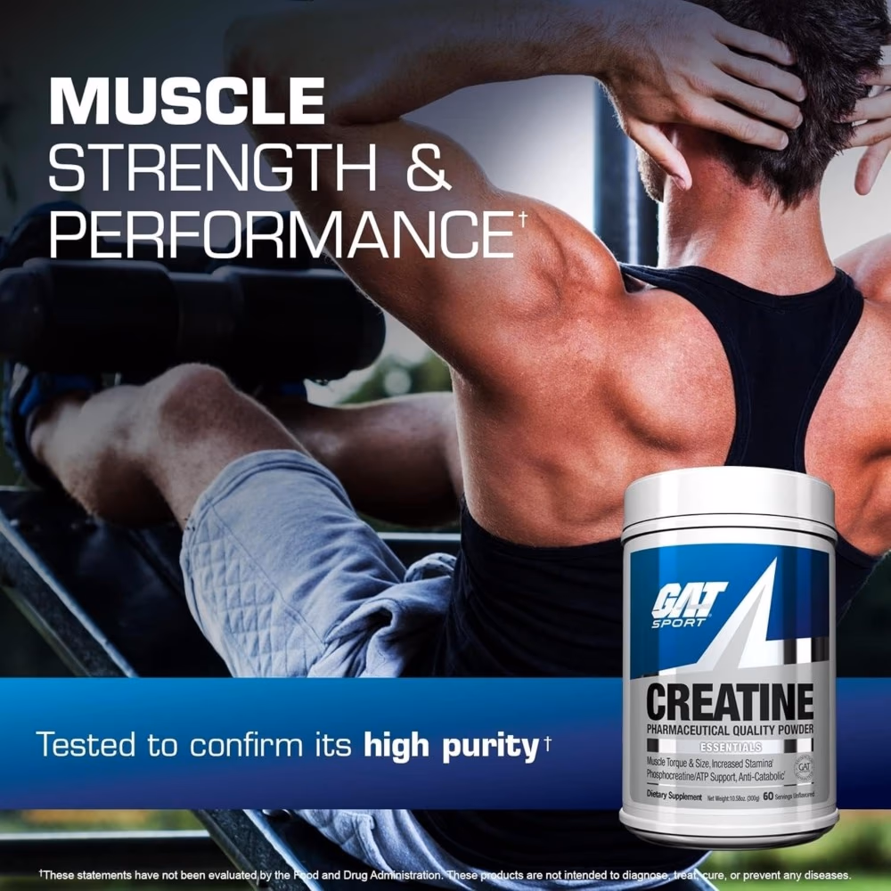 GAT CREATINE POWDER 300GM 3