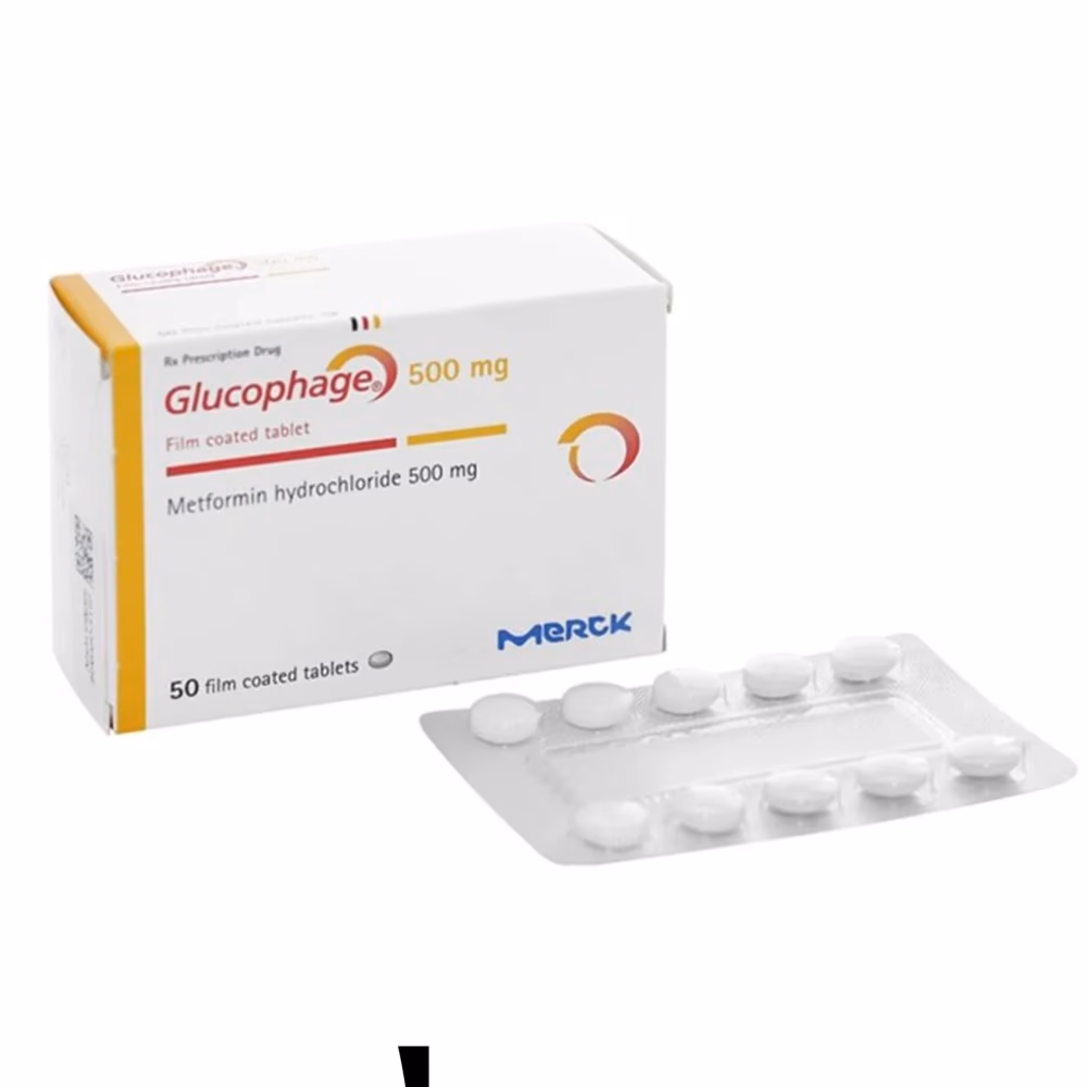 Glucophage 500mg Tablet | Pack of 50 Tablets 2
