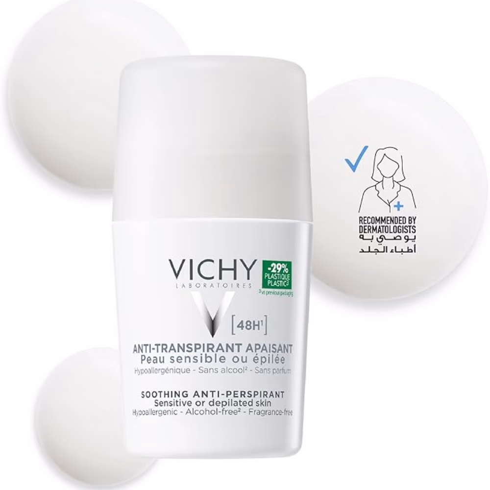 Vichy Deodorant Anti Perspirant 48H 50ML White 3