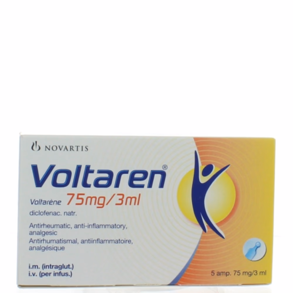 Voltaren Injection 75mg/3ml - 5 Ampoules 2