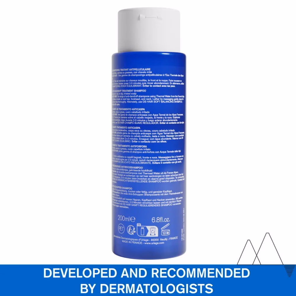 Uriage DS Hair Anti-Dandruff Shampoo 200ml 2