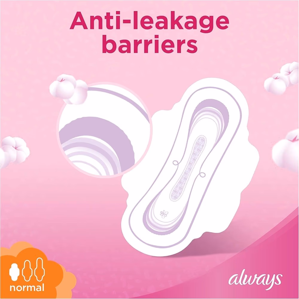 Always Cotton Soft - Ultra Thin Normal Pads with Wings - 10 Pads 5