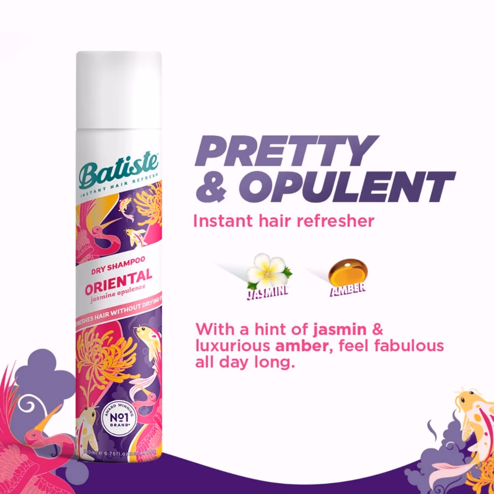 Batiste Dry Shampoo Oriental 200ml 4