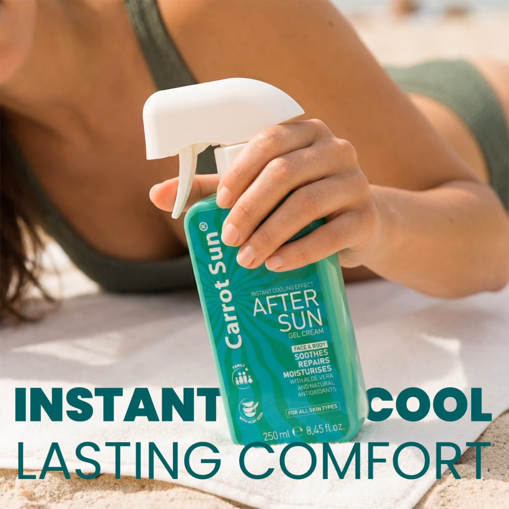 Carrotsun After Sun Gel Cream 250ml 2