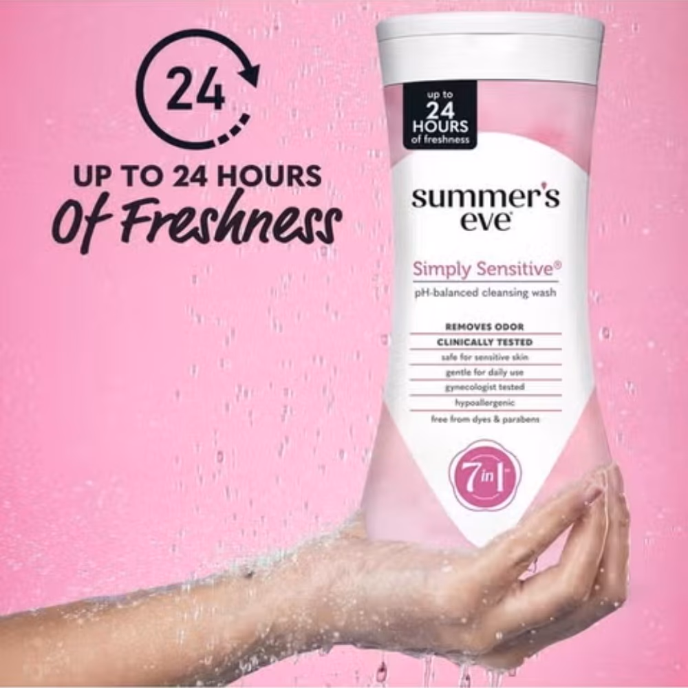 Summer’s Eve Cleansing Wash Simply Sensitive 444ml 2