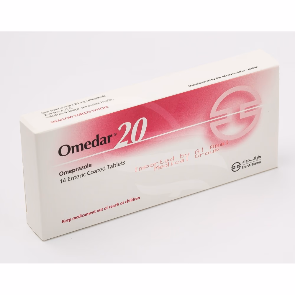 Omedar 20mg Tab 14s 2