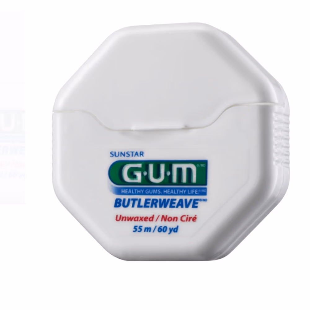GUM Butlerweave Unwaxed Floss 55m 3