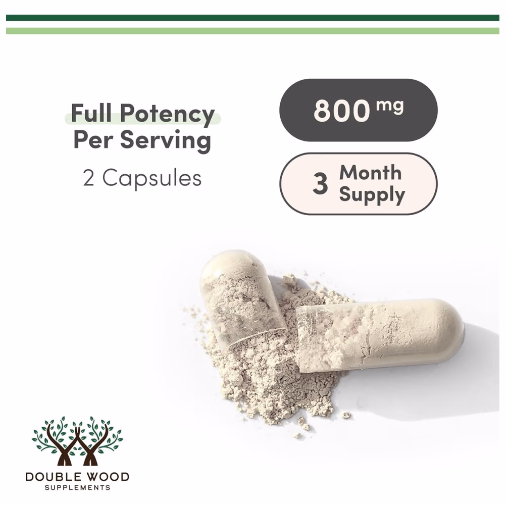 Double Wood Essential Digestive Enzymes 800mg 180 Capsules 3
