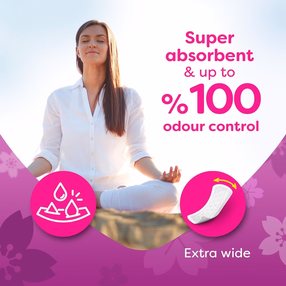Carefree Plus Large Liners – Unscented, 48 Liners 3