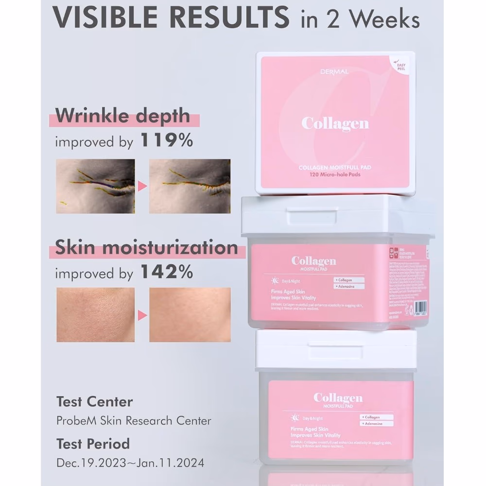 Dermal Collagen Moistfull 12 Pads 3