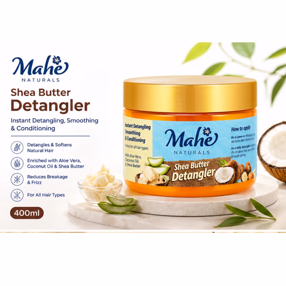 Mahe Shea Butter Detangler 400ml 4