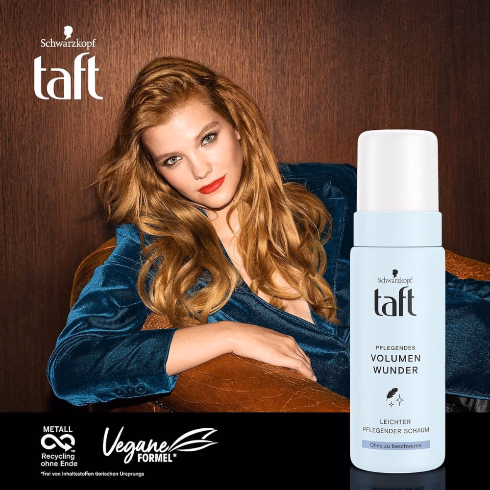 Schwarzkopf Taft Volume Wonder Caring Foam 150ml 2
