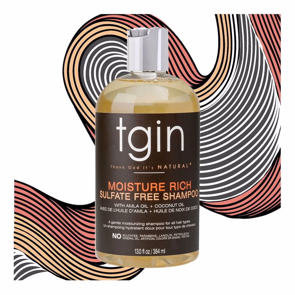 TGIN Moisture Rich Sulfate Free Shampoo 384ml 3