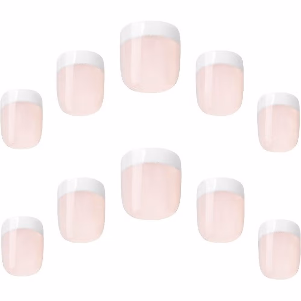 Elegant Touch French American Pink Nails – 24-Pack 3