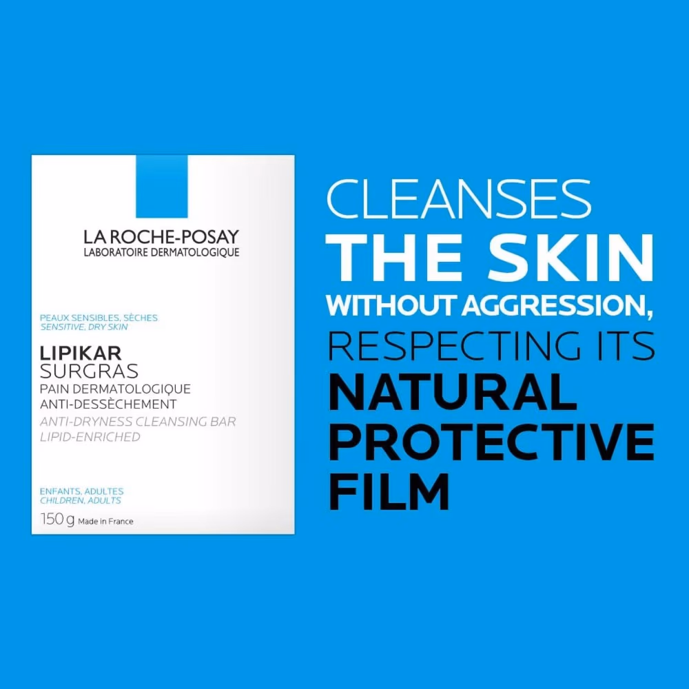 La Roche Lipikar Cleansing Bar 150gm 4