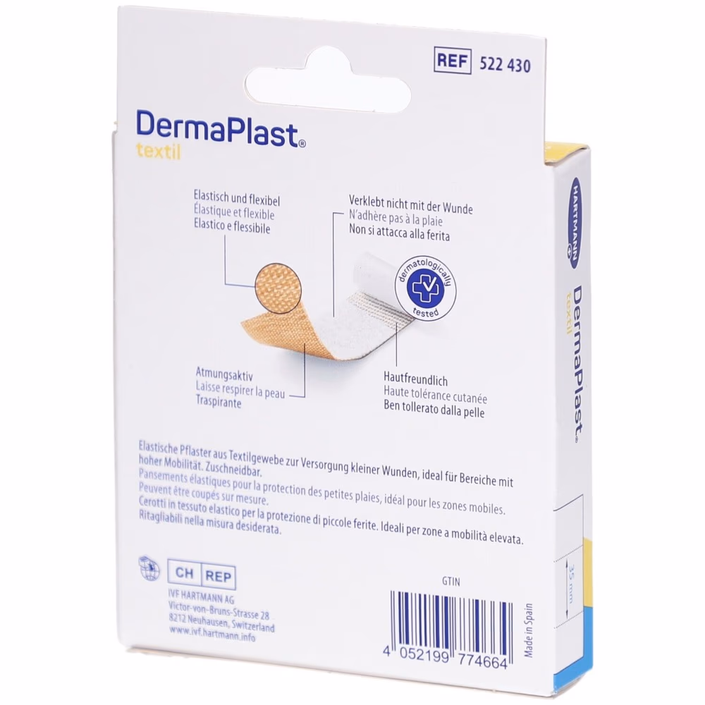 Dermaplast Textil Plaster 10s 2