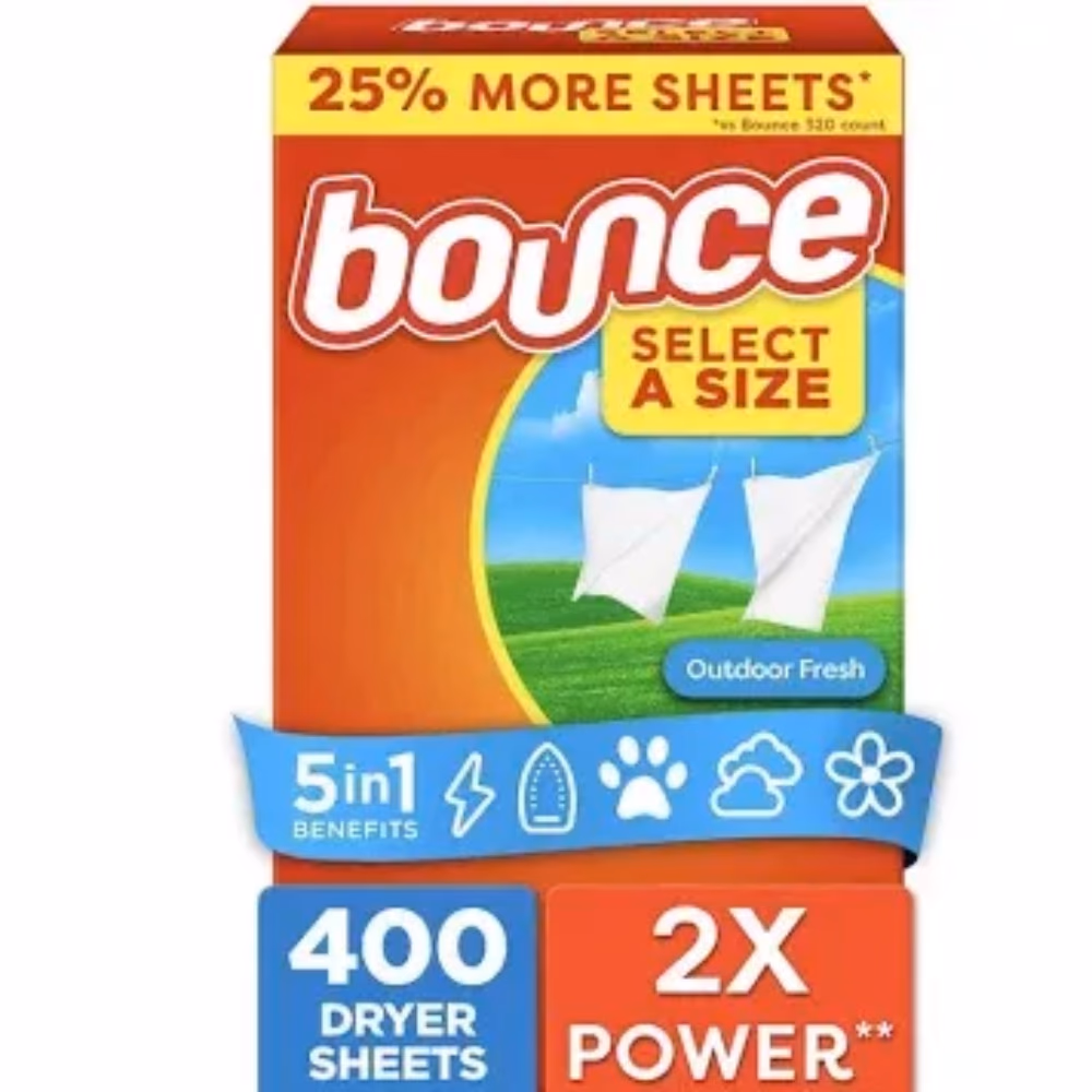 Bounce Dryer Sheets Size A 400 Sheets 2