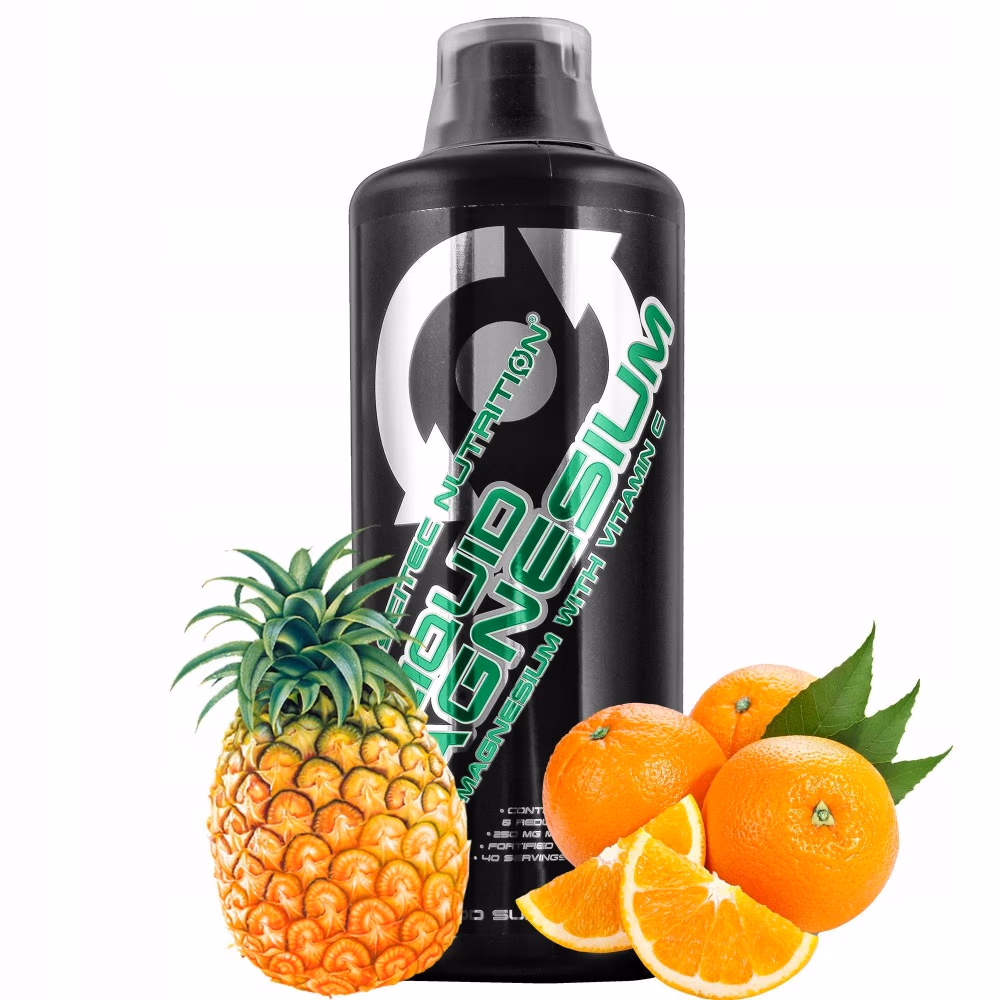 Scitec Nutrition Magnesium Liquid 1000ml Pineapple Orange 4