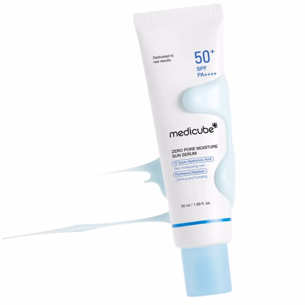 medicube zero pore moisture sun serum 50ml 3