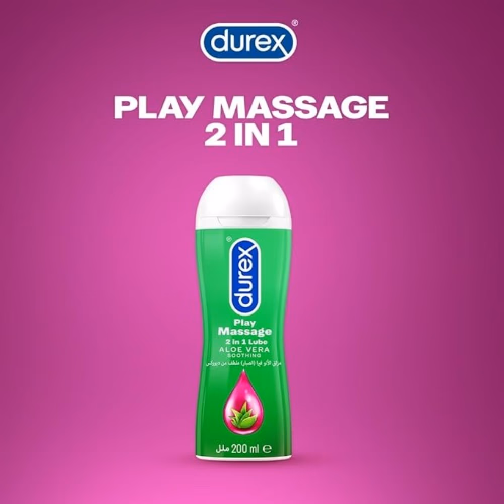 Durex Play 2 IN 1 Massage Aloe Vera Gel 200ML 2