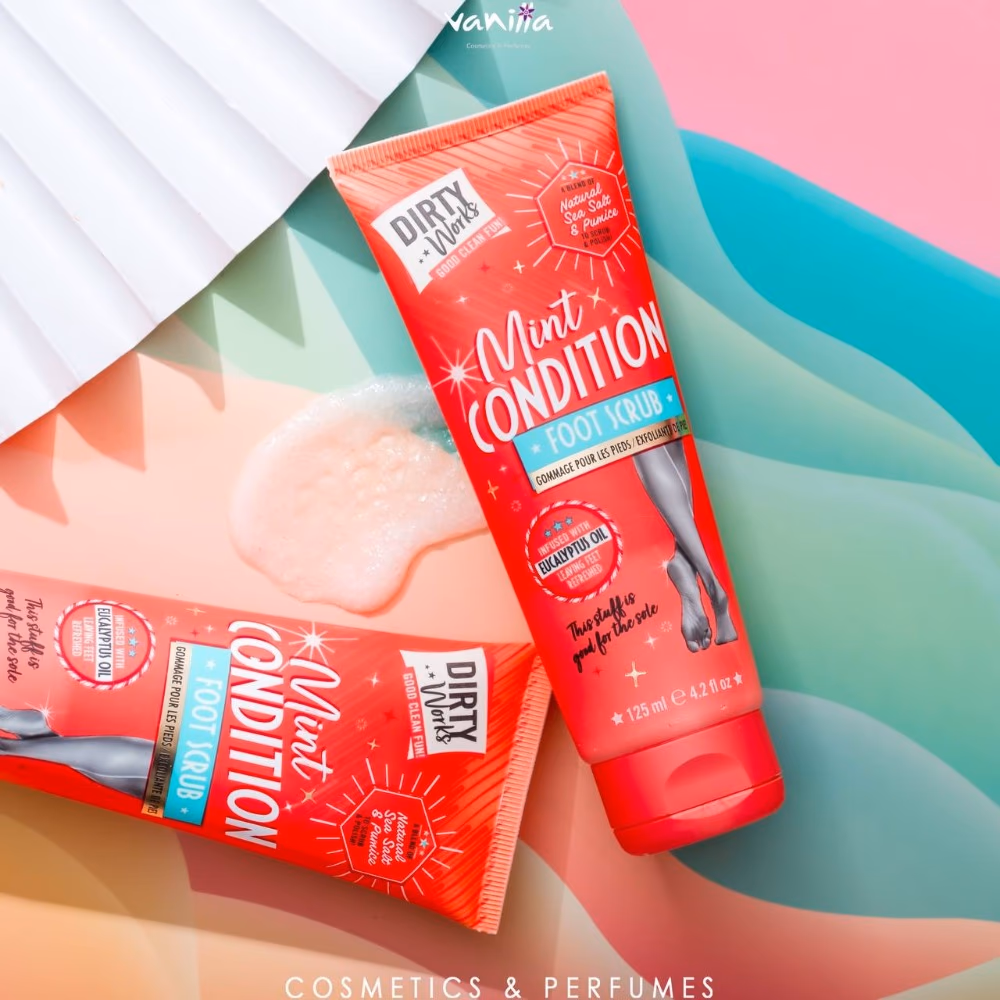 Dirty Works Mint Condition Foot Scrub 125ml – Refresh & Smooth​ 5
