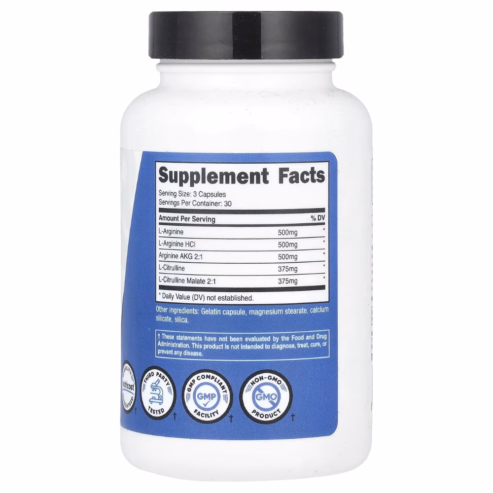 Nutricost Nitric Oxide Booster-90 Capsules  2